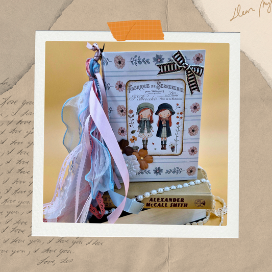 🌸 Cottage Girls – Handmade Vintage Journal