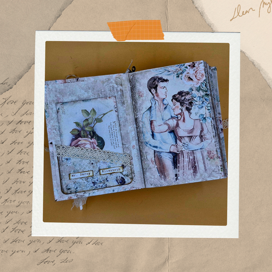 📚 Jane Austen – Handmade Pride & Prejudice Journal