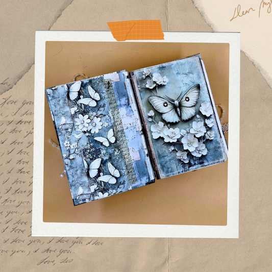 French Country - Handmade Vintage Journal