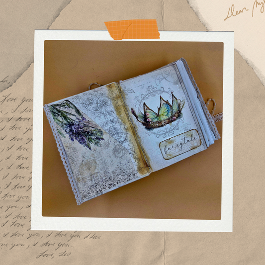 🏰 Fairy Tale – Handmade Enchanted Journal