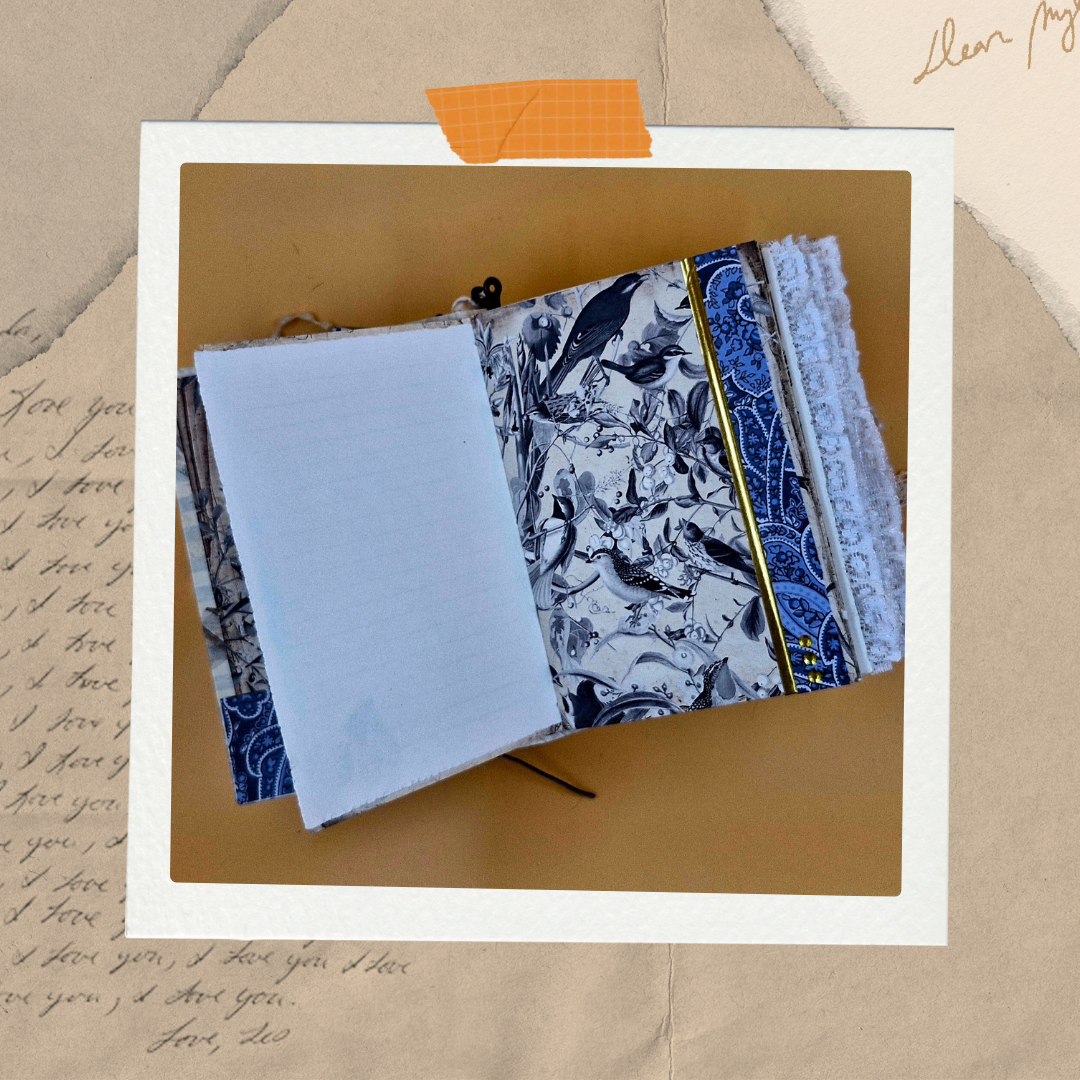 🕊️ Birds of a Feather -Handmade Keepsake Journal