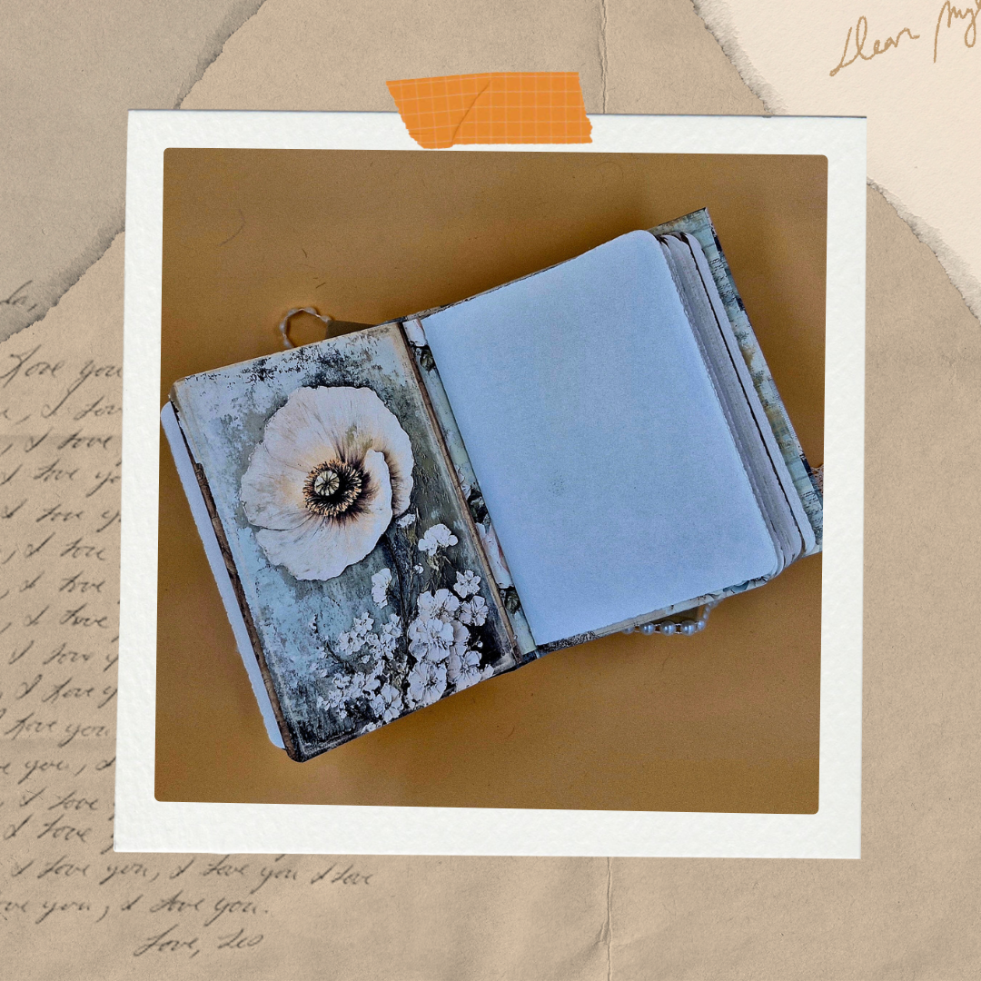 French Country - Handmade Vintage Journal