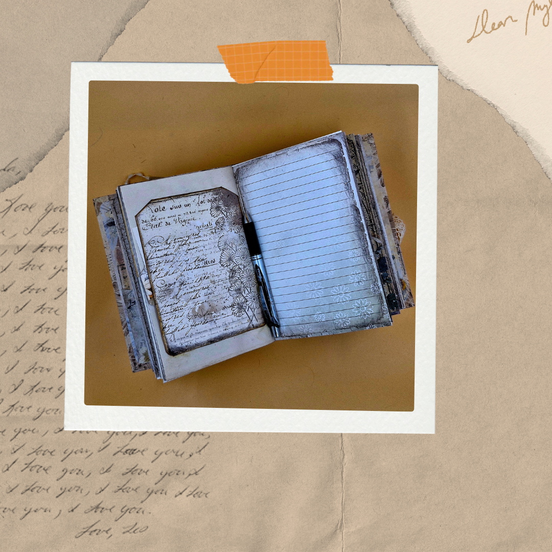 πΌ Lazy Daisy β Handmade Vintage Floral Journal