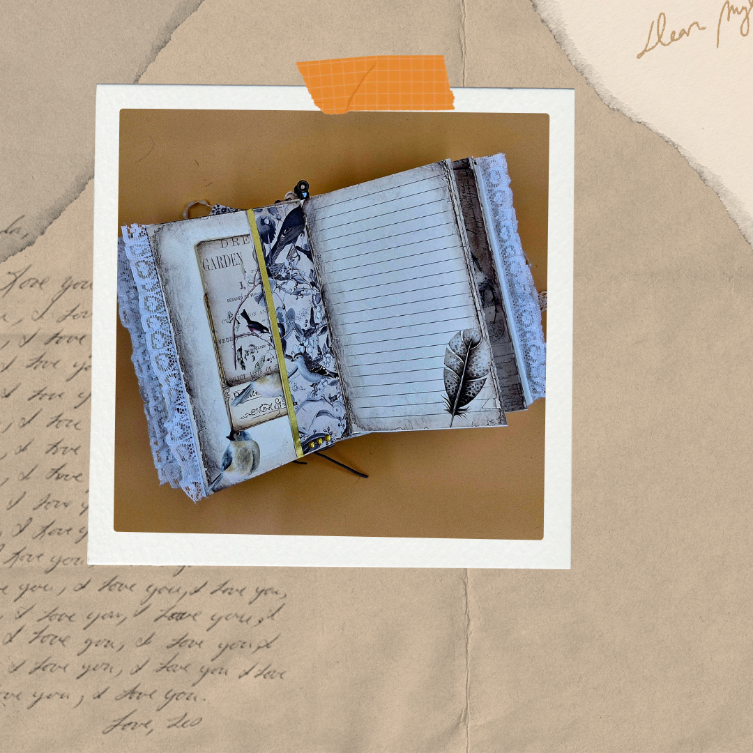 🕊️ Birds of a Feather -Handmade Keepsake Journal