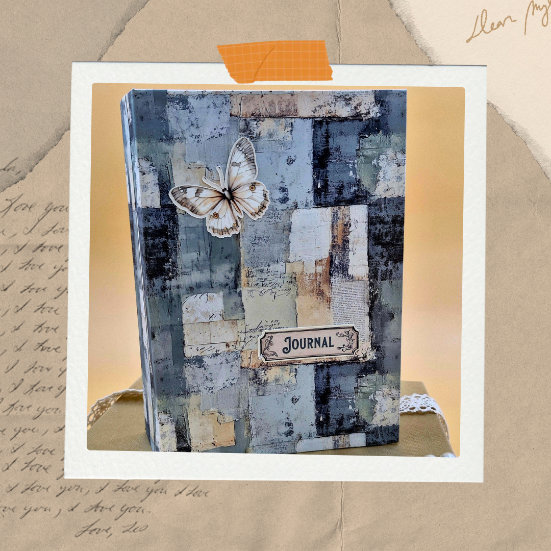 French Country - Handmade Vintage Journal