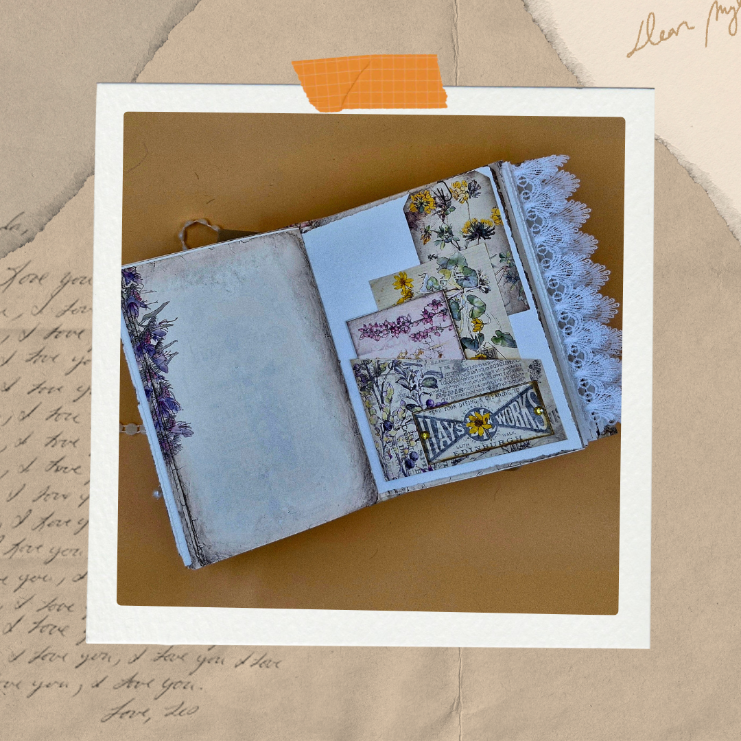 🌿 Wildflower - Handmade Journal
