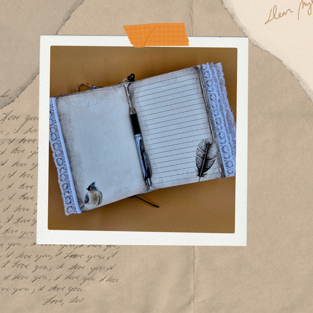 🕊️ Birds of a Feather -Handmade Keepsake Journal