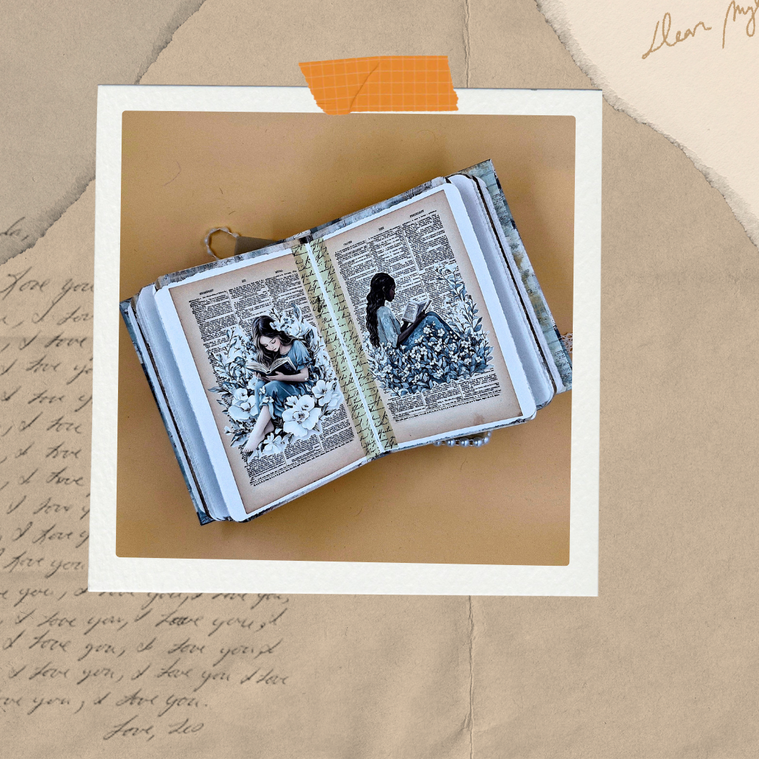 French Country - Handmade Vintage Journal