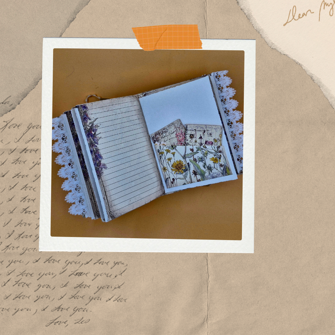 🌿 Wildflower - Handmade Journal